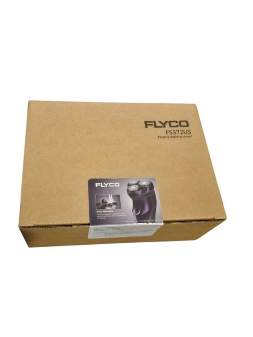 FLYCO FS372US Electric Shaver Razor Trimmer 3D Floating Head Cordless Waterproof